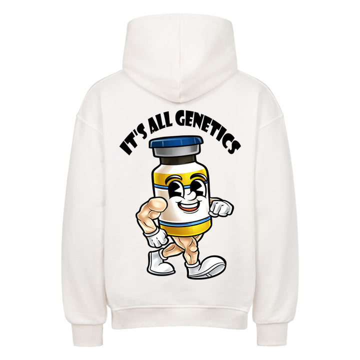 It´s all genetics (Backprint) Oversized Hoodie
