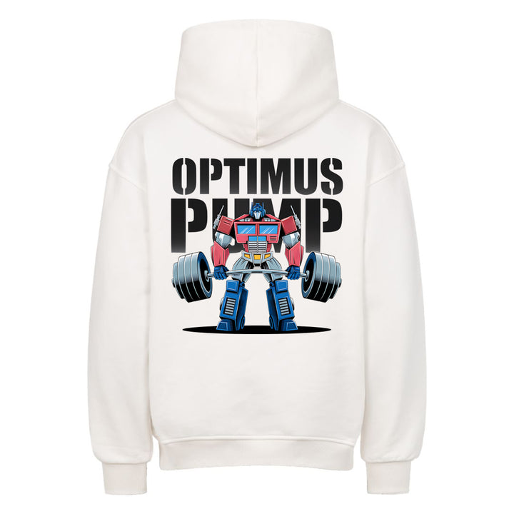 Optimus Pump oversized hoodie (rugafdruk).