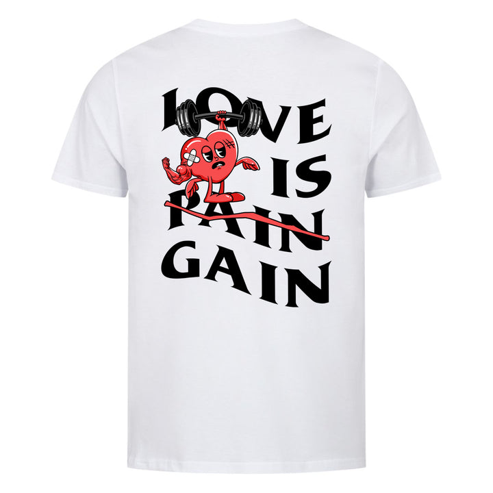 Camisa Love is Gain (Backprint)