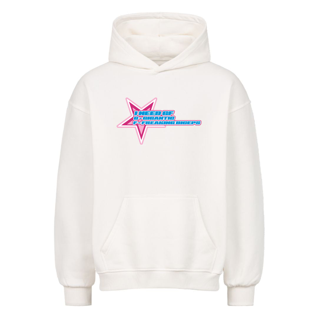 i need gf Oversized Hoodie