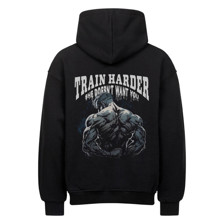 Train Harder Oversized Hoodie