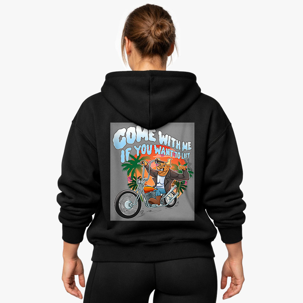 Come with me Oversized (Backprint) Hoodie