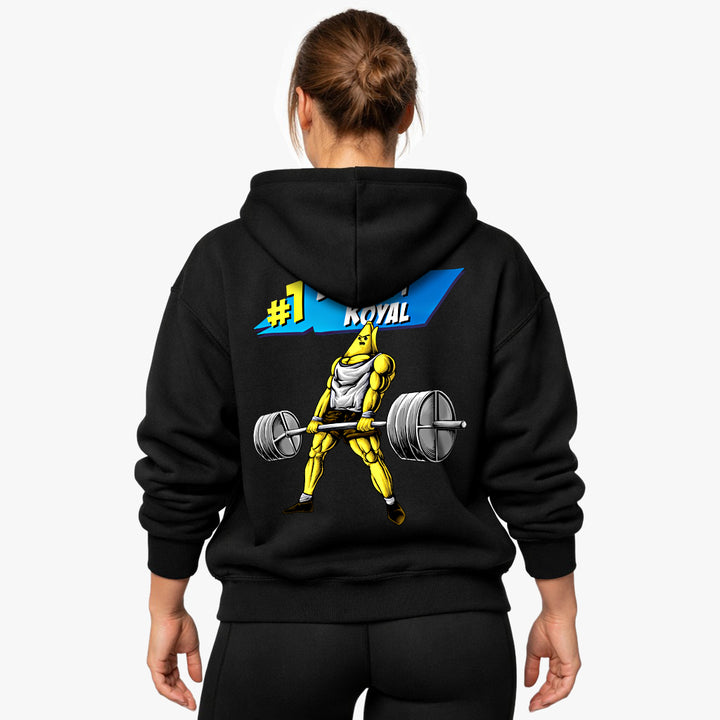 Deadlift Royal (Backprint) Oversized Hoodie