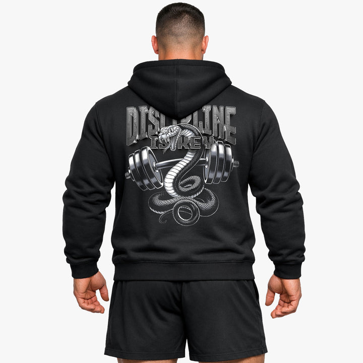 Discipline is key (Backprint) Hoodie