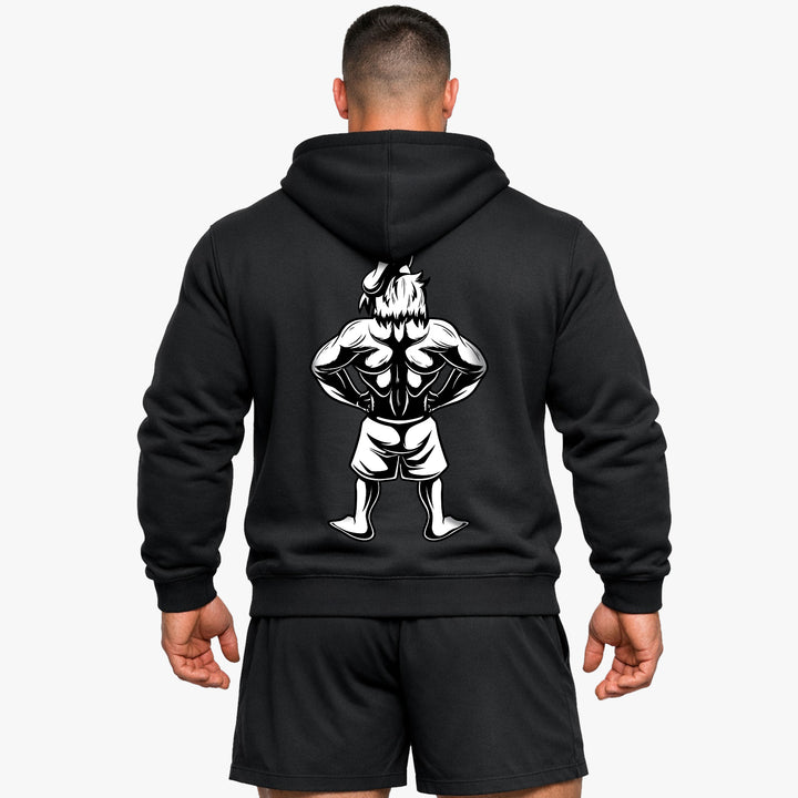 Duck (Backprint) B&W  Hoodie