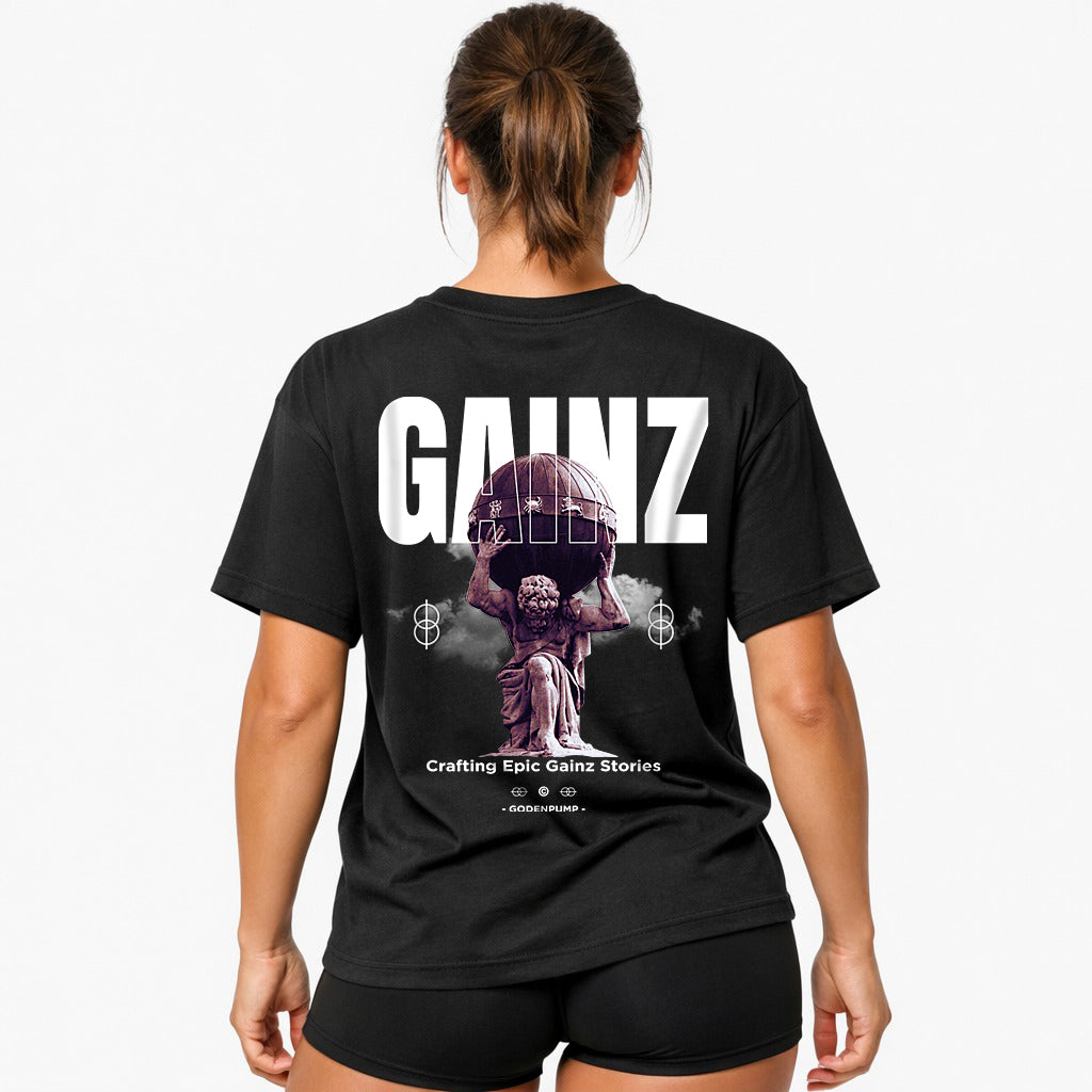 Gainz (Backprint) Oversized Shirt
