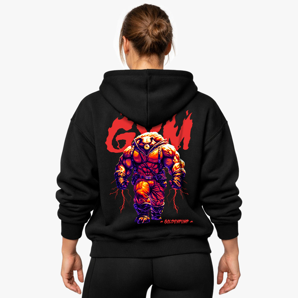 Gym-fire Oversized Hoodie