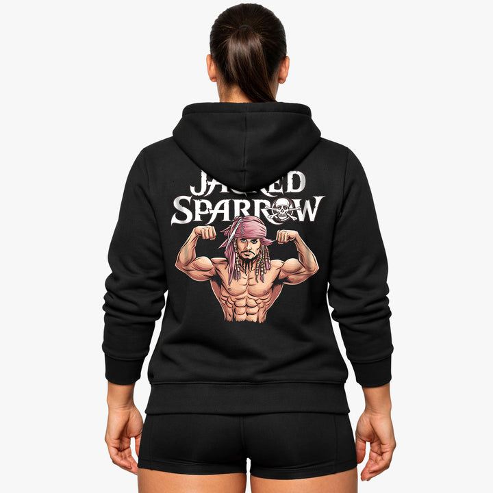 Jacked sparrow (backprint) hoodie