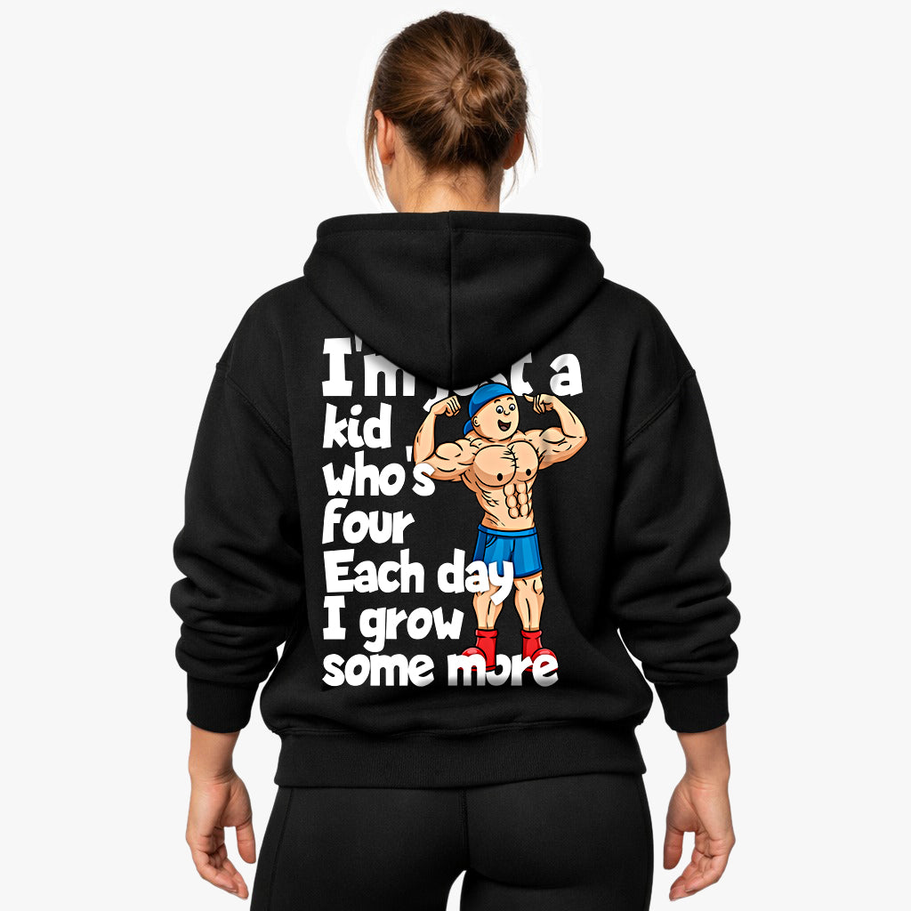 Just a kid Oversized Hoodie