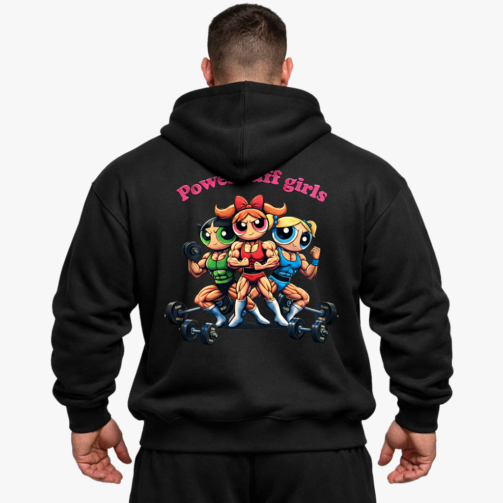 Powerbuff Girls (Backprint) Oversized Hoodie