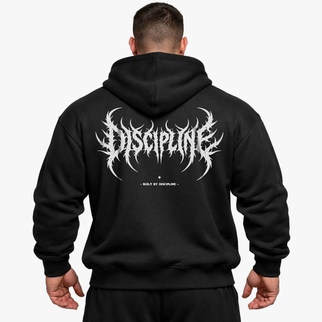 Built By Discipline (Backprint) Oversized Hoodie