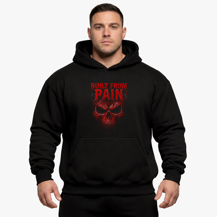 Built From Pain Oversized Hoodie