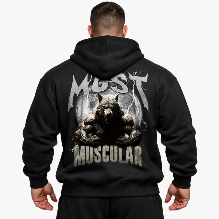 Most Muscular (Backprint) Oversized Hoodie