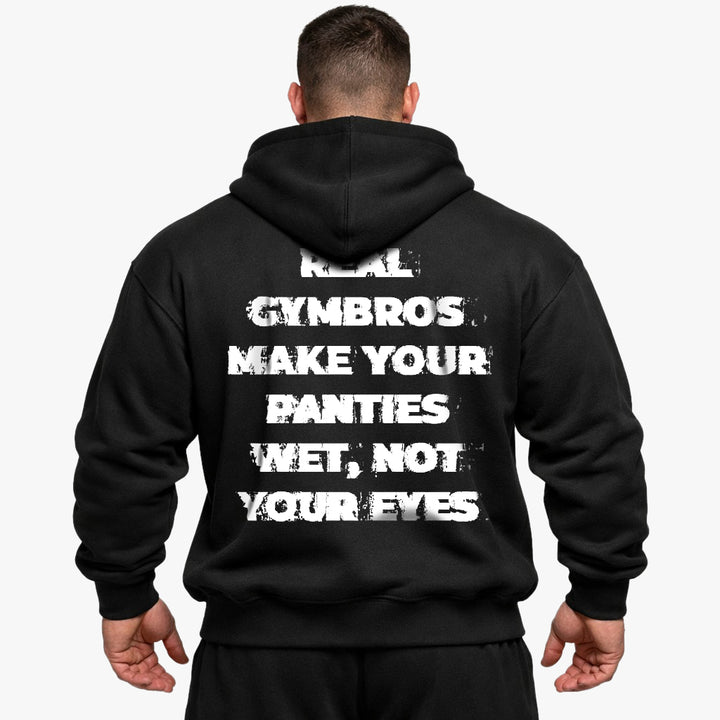 Real Gymbros (Backprint) Oversized Hoodie