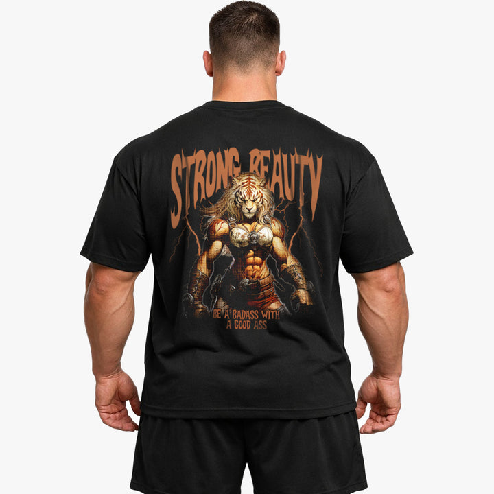 Strong Beauty (Backprint) Oversized Shirt