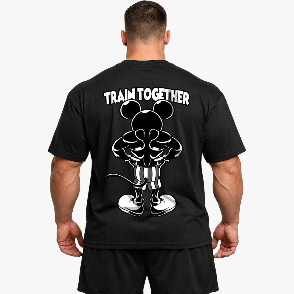 Train Together (Backprint) Oversized Shirt