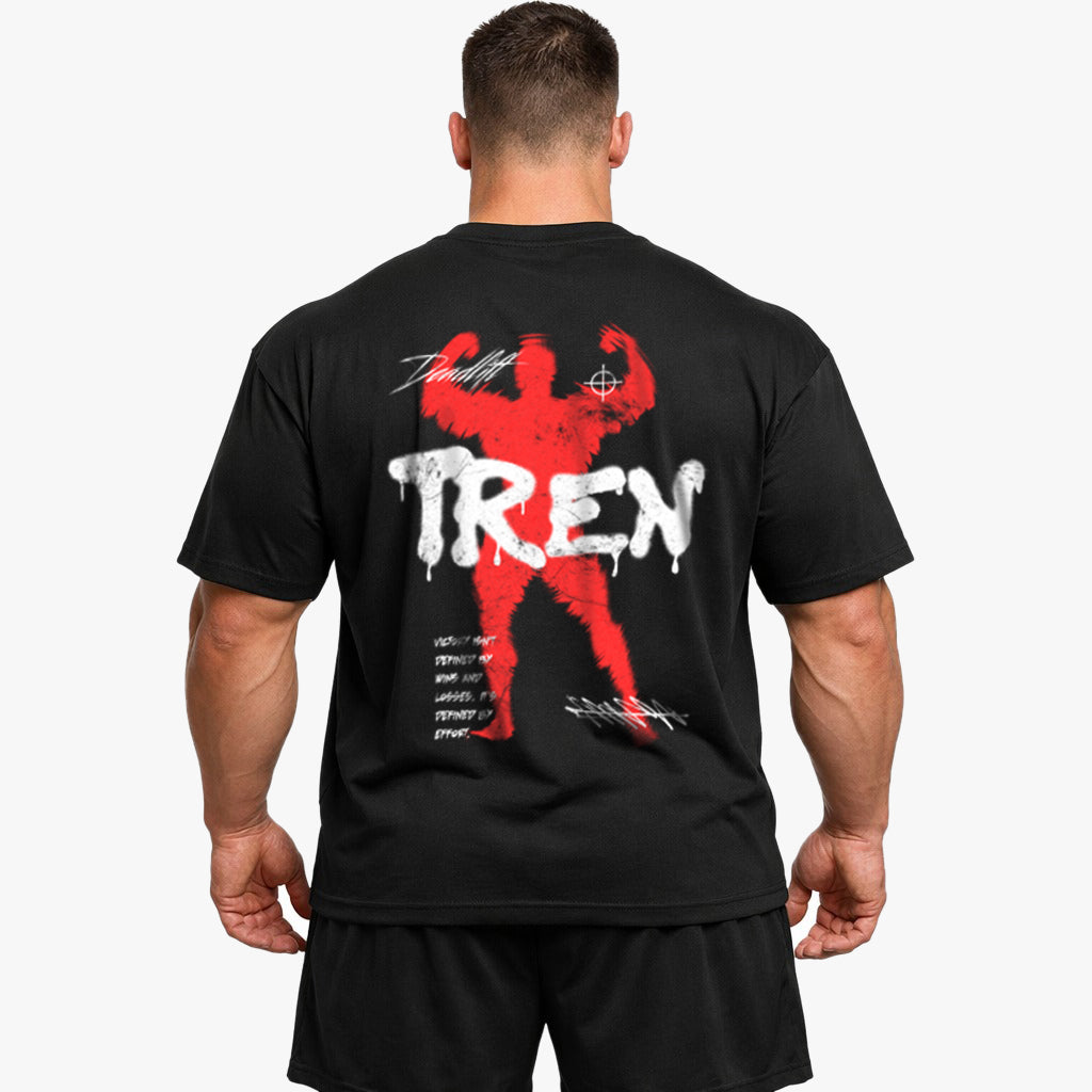 effort (Backprint) Oversized Shirt