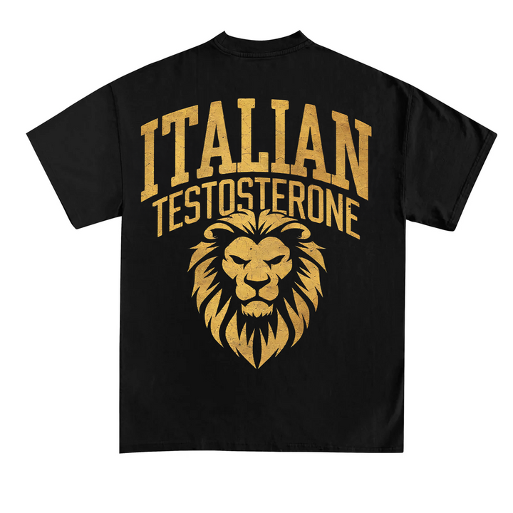 Italian Testosterone (Backprint) T-Shirt