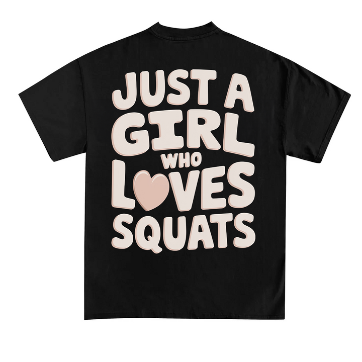 Just a girl (Backprint) T-Shirt