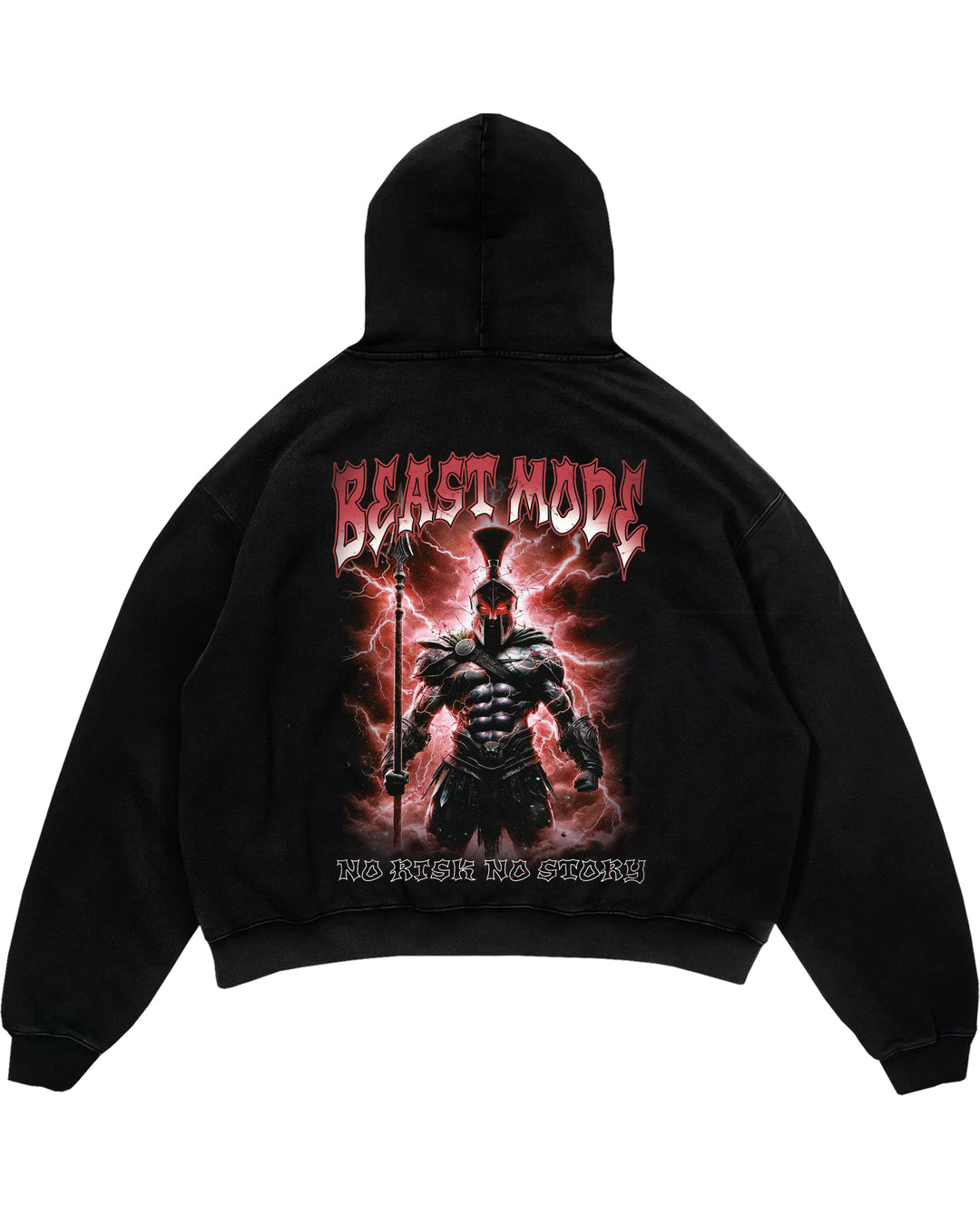 Beast mode Oversized (Backprint) Hoodie