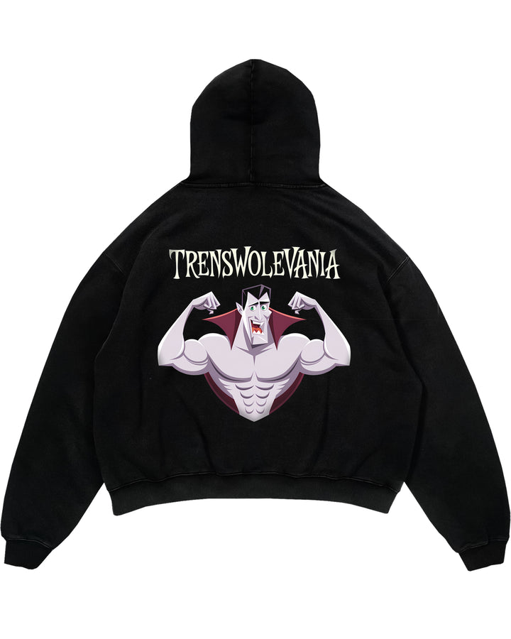 Trenswolevania (V2) oversized hoodie (rugafdruk).