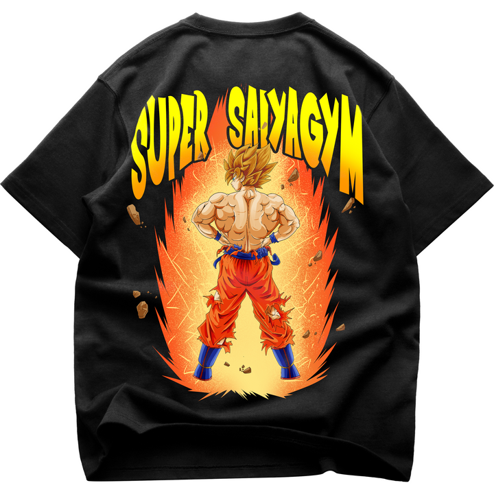 Super Saiyagym (Backprint) Oversized Shirt